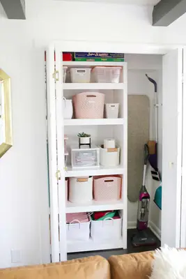 How I Organized My Hall Closet in One Afternoon!