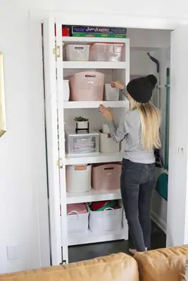 How I Organized My Hall Closet in One Afternoon!