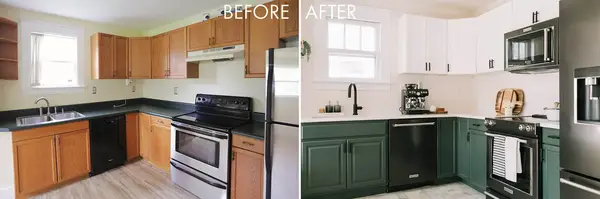 Elsie's Nashville BNB Kitchen Tour (Before + After)