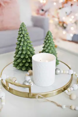 Floral Christmas Tree DIY!