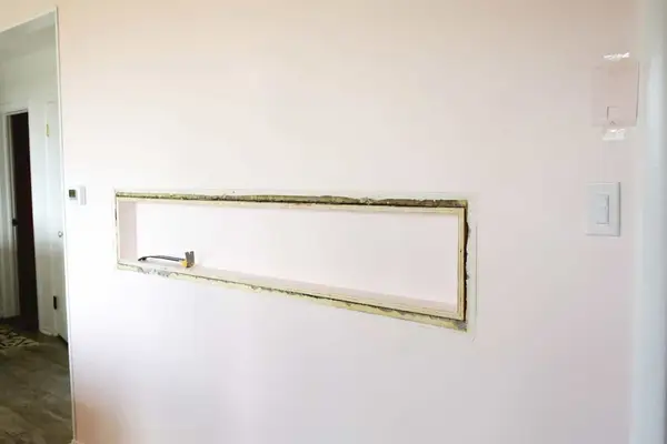 How To Fill In A Recessed Wall Niche
