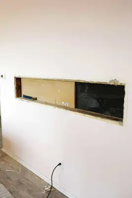 How To Fill In A Recessed Wall Niche