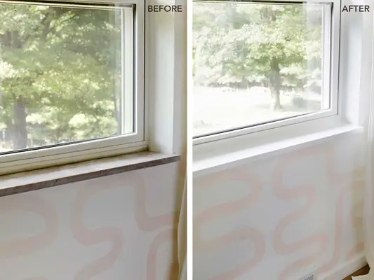 How To Paint Stone Windowsills