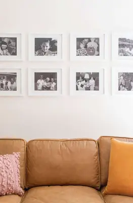 Holiday House Living Room Before & After