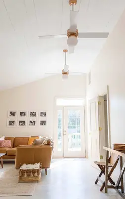 Holiday House Living Room Before & After