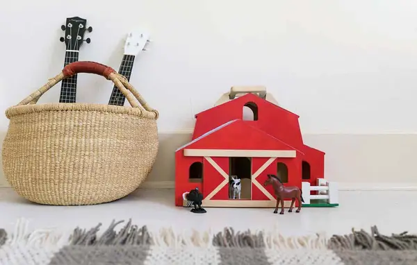 Holiday House Playroom Before & After