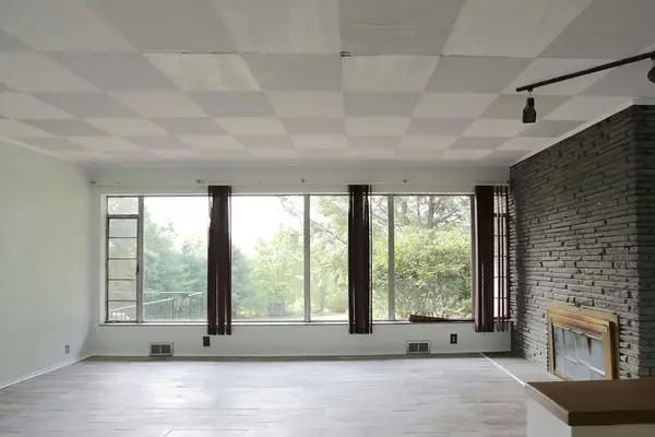 Adventures with Vintage Weldtex Ceiling Panels