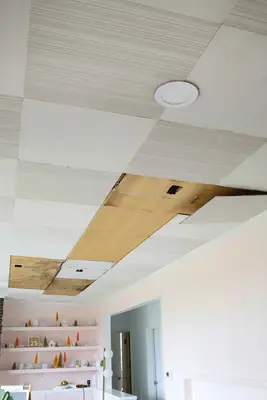 Adventures with Vintage Weldtex Ceiling Panels