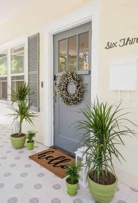 Holiday House Front Porch