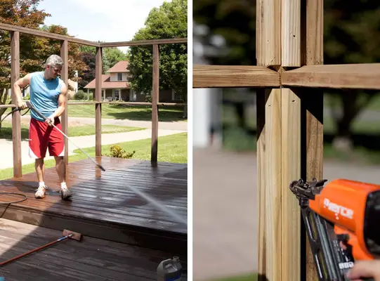 How to Build an Inexpensive Slat Wood Privacy Fence