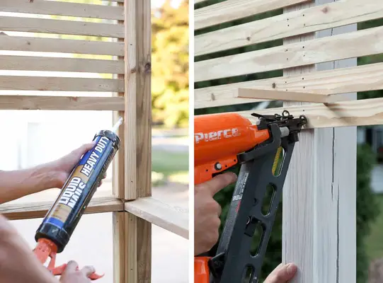How to Build an Inexpensive Slat Wood Privacy Fence