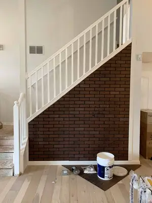 Platform 9 3/4 Inspired Accent Wall
