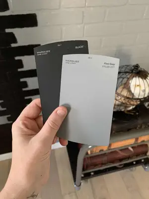 Platform 9 3/4 Inspired Accent Wall