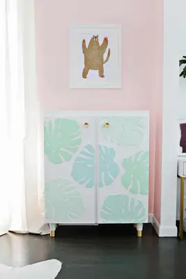 Ikea IVAR Cabinet Hack (Turned Into A Bar Cabinet!)