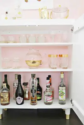 Ikea IVAR Cabinet Hack (Turned Into A Bar Cabinet!)