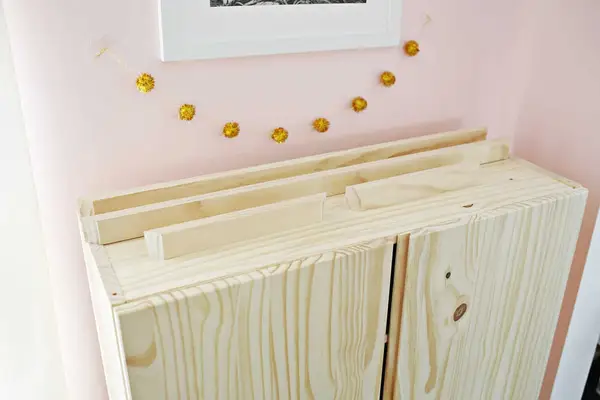 Ikea IVAR Cabinet Hack (Turned Into A Bar Cabinet!)