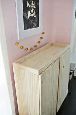 Ikea IVAR Cabinet Hack (Turned Into A Bar Cabinet!)