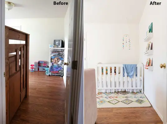 Rainbow Nursery Before + After