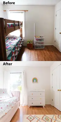 Rainbow Nursery Before + After