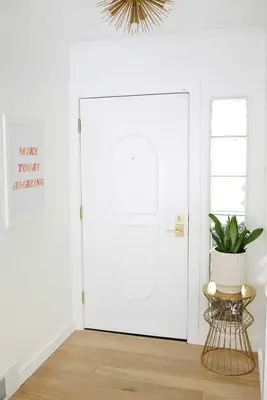 DIY Arched Door Trim (with Flexible Molding!)