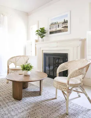 Holiday House Formal Living Room Before & After