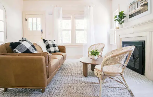 Holiday House Formal Living Room Before & After