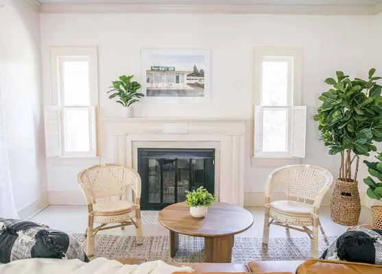 Holiday House Formal Living Room Before & After