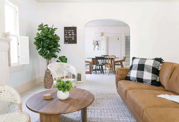 Holiday House Formal Living Room Before & After