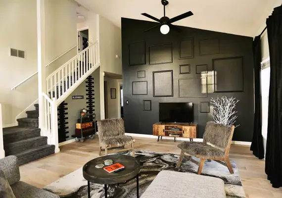 Favorite Accent Wall Decor to Hide a TV