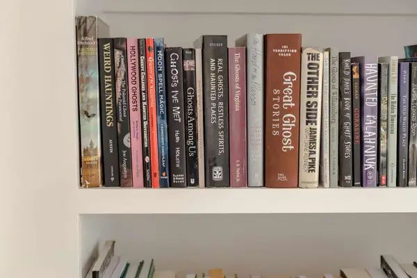 collection of books about ghosts