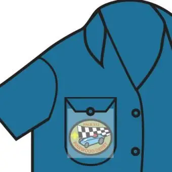 Tymczasowe umieszczenie łaty Cub Scout