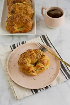 Caramelized Onion Breakfast Sandwiches