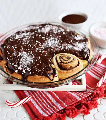 Čokoládové lepivé buchty