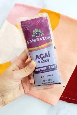 acai frozen packet