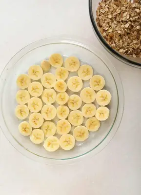 Overnight Baked Banana Bread Oatmeal