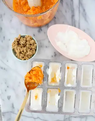 Make Your Own Healthy Mandarin Orange Cream Popsicles