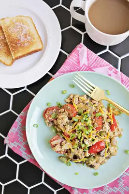 Southwestern Tofu Scramble