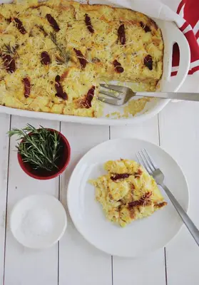 風味豊かなフレンチトーストキャセロール