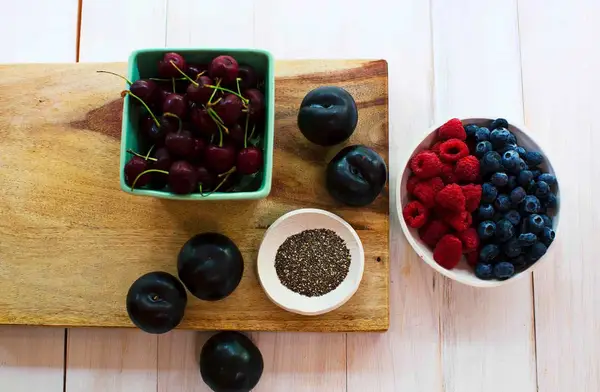 Easy Blender Chia Jam 