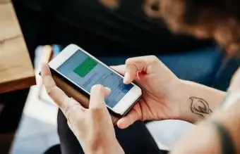 여자 문자 메시지