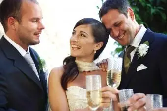 남성 신부 들러리