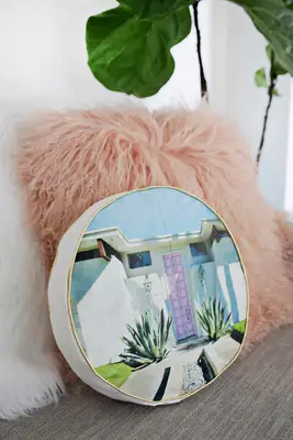 Palm Springs Photo Photo Pillow Diy