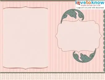 mini album di ritagli stampabile generico