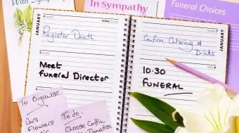 מחברת תכנון הלוויה