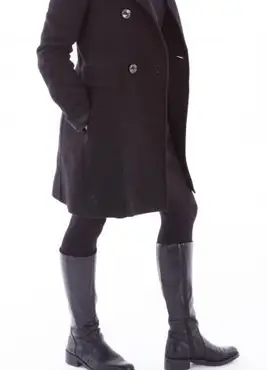 bottes de pluie noires décontractées