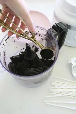 Oreo cake pops batter