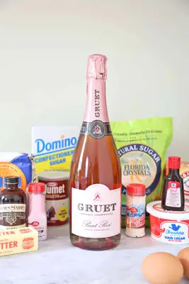 Rosé Champagne Mini Cupcakes