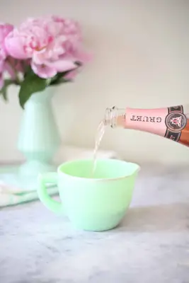 Rosé Champagne Mini Cupcakes