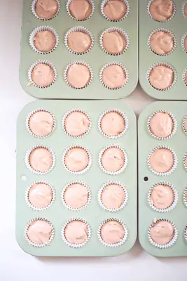 Rosé Champagne Mini Cupcakes