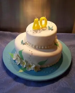 Idee per la torta del 40esimo compleanno